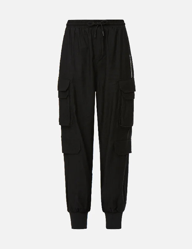 Ski pants-Seagull Badge Cargo Jogger Pants