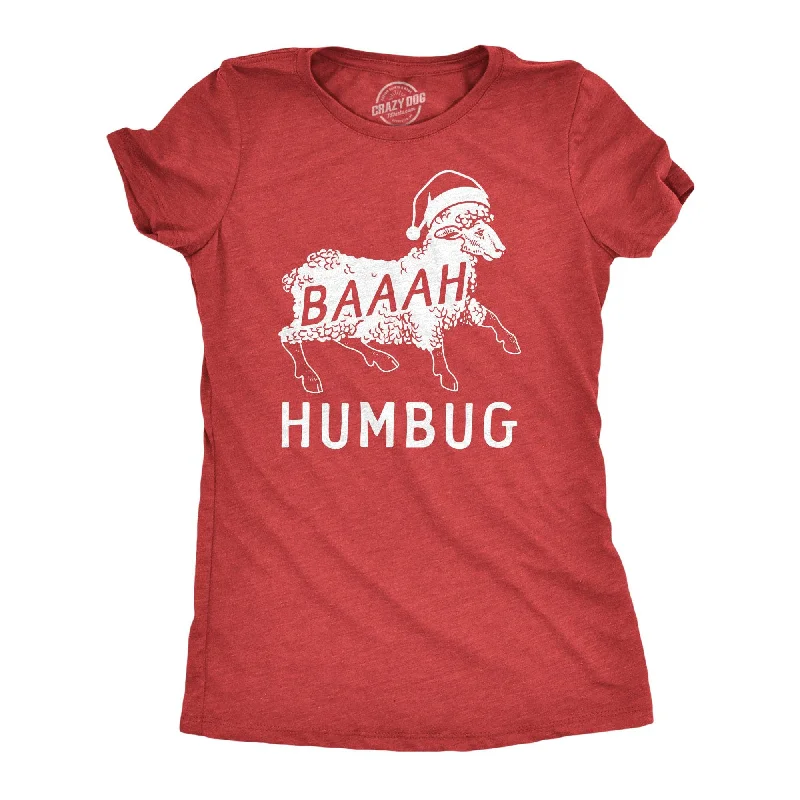 summer T-shirt-Baaah Humbug Women's T Shirt