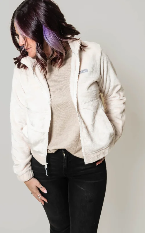 Street style jacket-Columbia Steamboat Faux Fur Jacket**- Final Sale