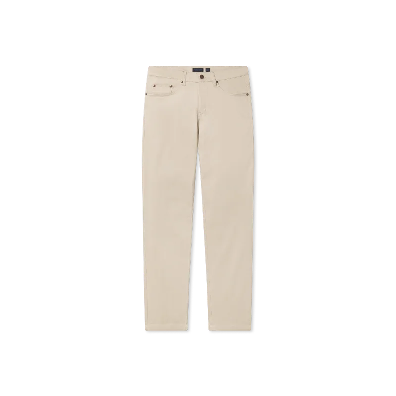 Lightweight pants-Cahaba Comfort Stretch Twill Pant - Pebble