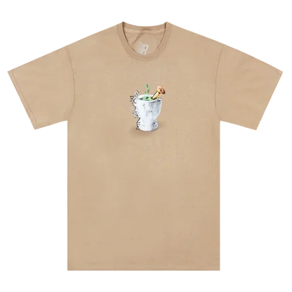 tie-dye T-shirt-Bronze 56k - Spices Tee - Beige