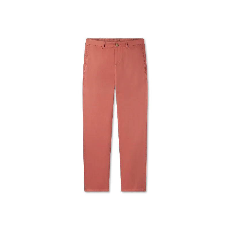 Long-length pants-SEAWASH™ Grayton Twill Pant - Burnt Orange