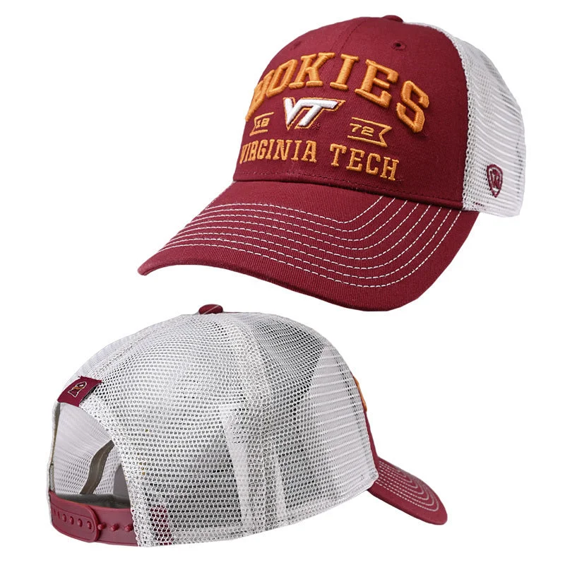 Straw sun hats-Virginia Tech Carson Hat by Top of the World