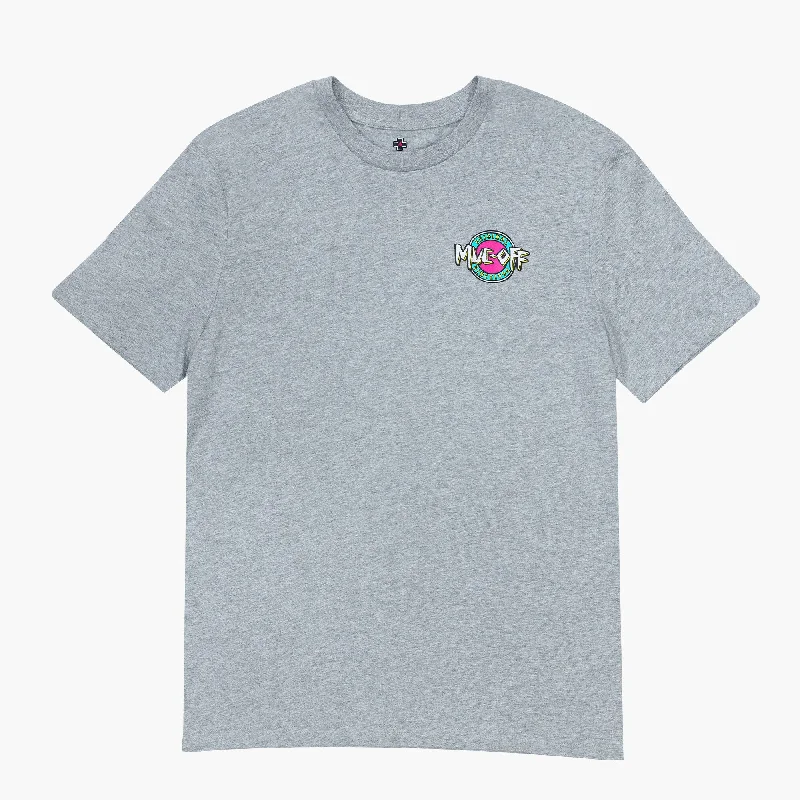 short sleeve T-shirt-Surf T-Shirt - Grey