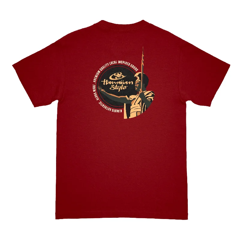 cool print T-shirt-KING'S CIRCLE TEE