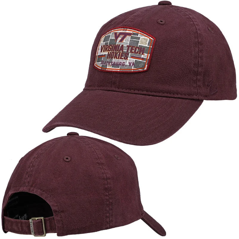 Colorful hats-Virginia Tech  Hokie Stone Patch Hat: Maroon by Zephyr