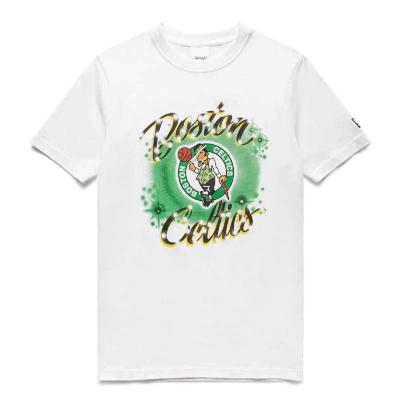 slogan T-shirt-X AWAKE BOSTON CELTICS SHORT SLEEVE TEE