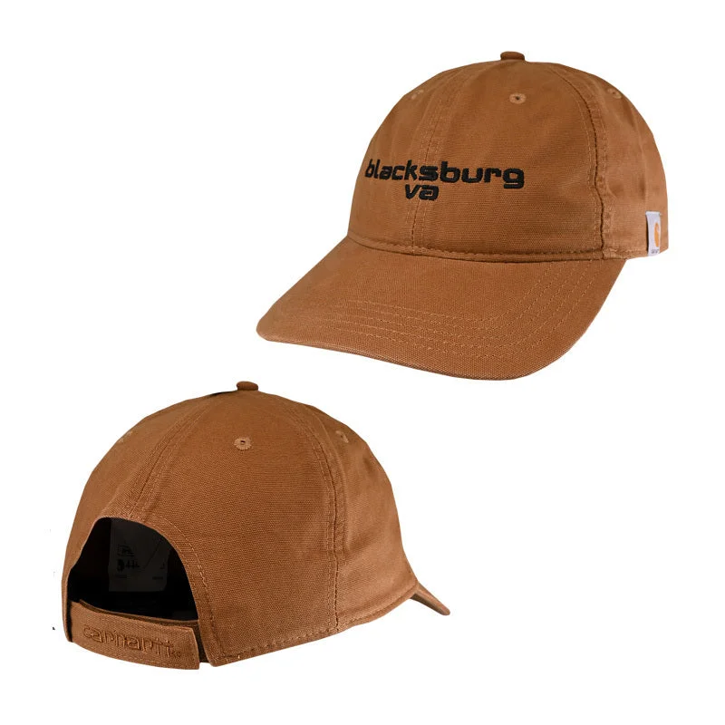 Fashion trend hats-Blacksburg Embroidered Canvas Hat by Carhartt