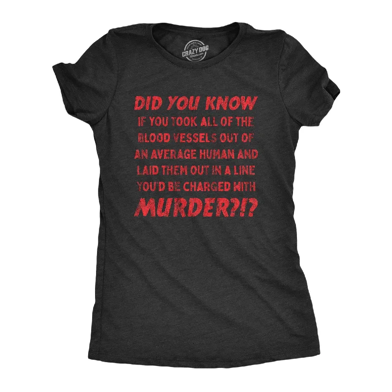 summer T-shirt-Charged With Murder Women's T Shirt