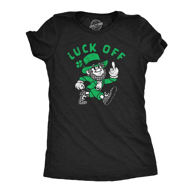 band T-shirt-Luck Off Women's T Shirt