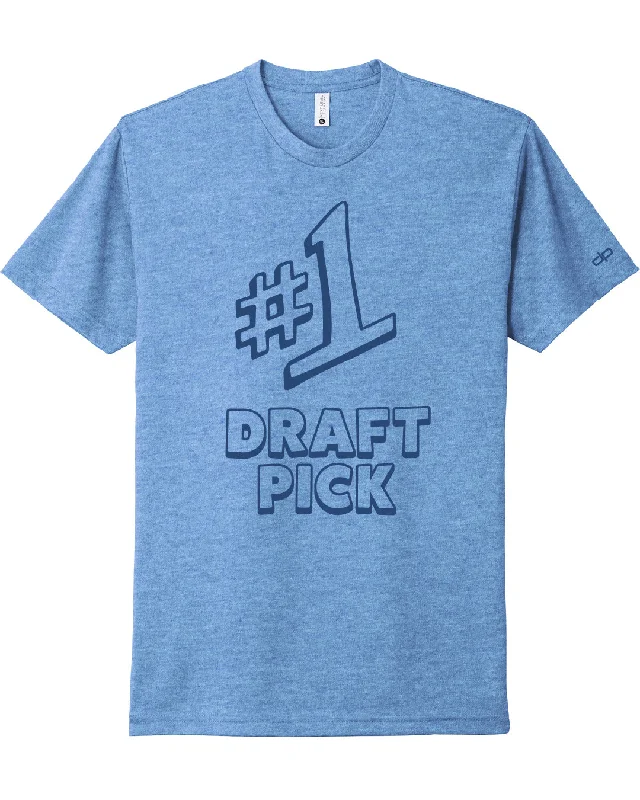 cotton T-shirt-#1 Draft Pick T-Shirt