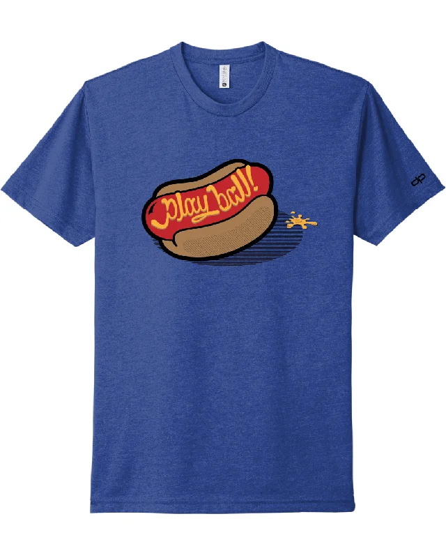 vintage T-shirt-Play Ball Hot Dog t-shirt