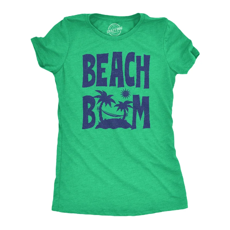 tropical T-shirt-Beach Bum Women's T Shirt