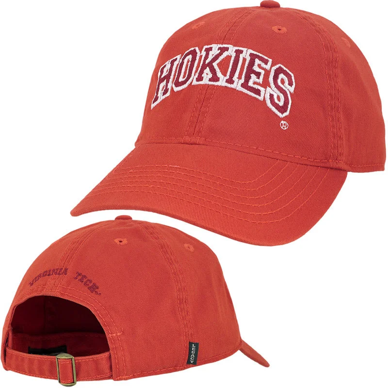 Unique hats-Virginia Tech Hokies Hat: Orange by Legacy