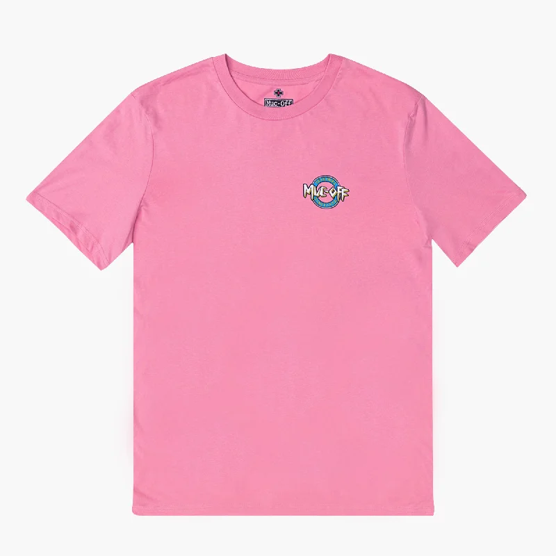 street style T-shirt-Surf T-Shirt - Pink