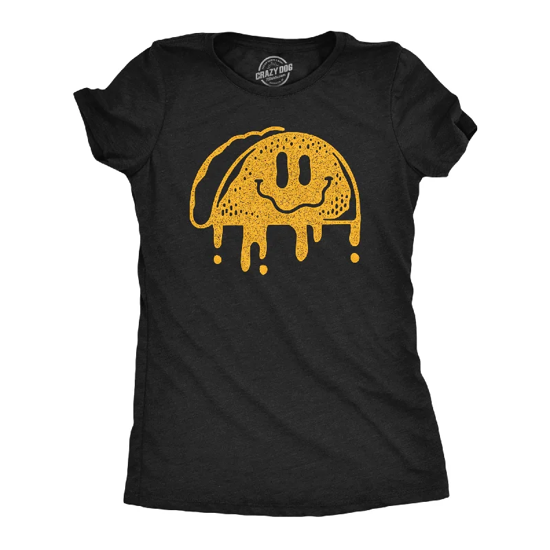 eco-friendly T-shirt-Dripping Taco Smile Women's T Shirt