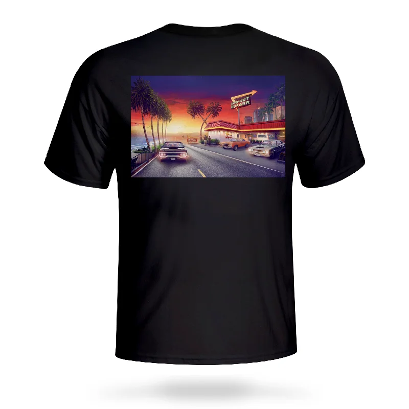 short sleeve T-shirt-2025 Beach Cruise Black