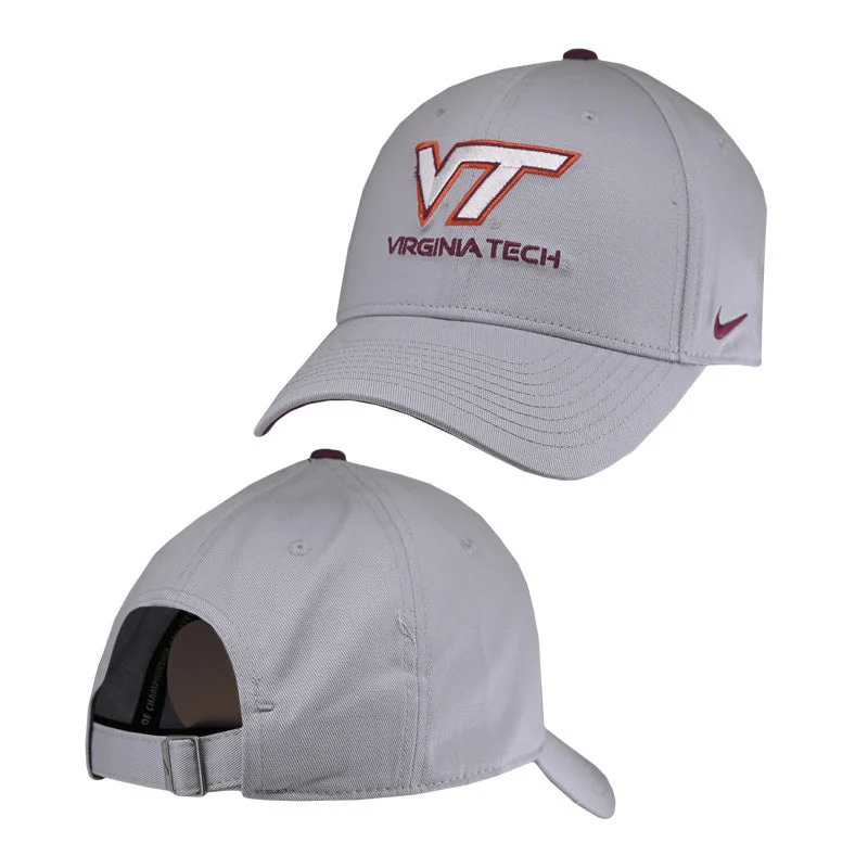 Indoor hats-Virginia Tech Club Structured Hat by Nike