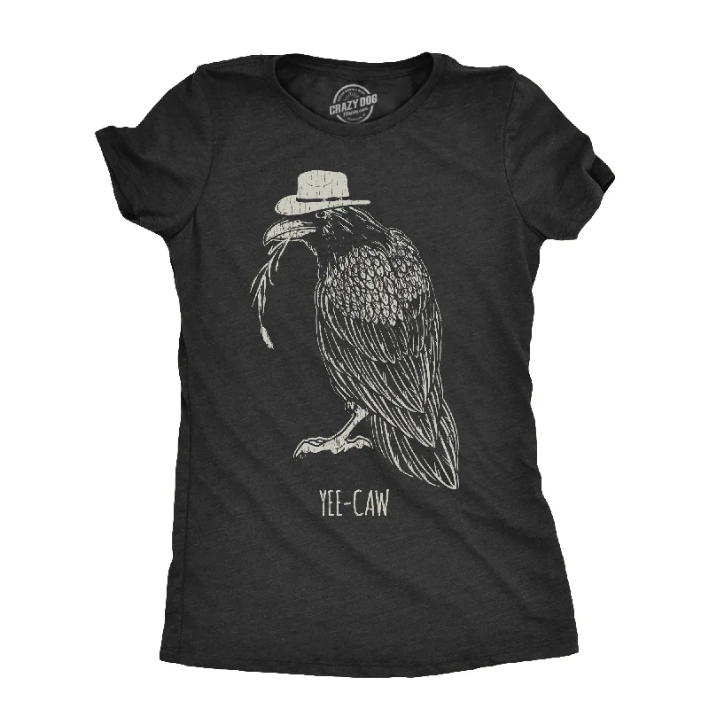 funny animal T-shirt-Yee Caw Women's T Shirt