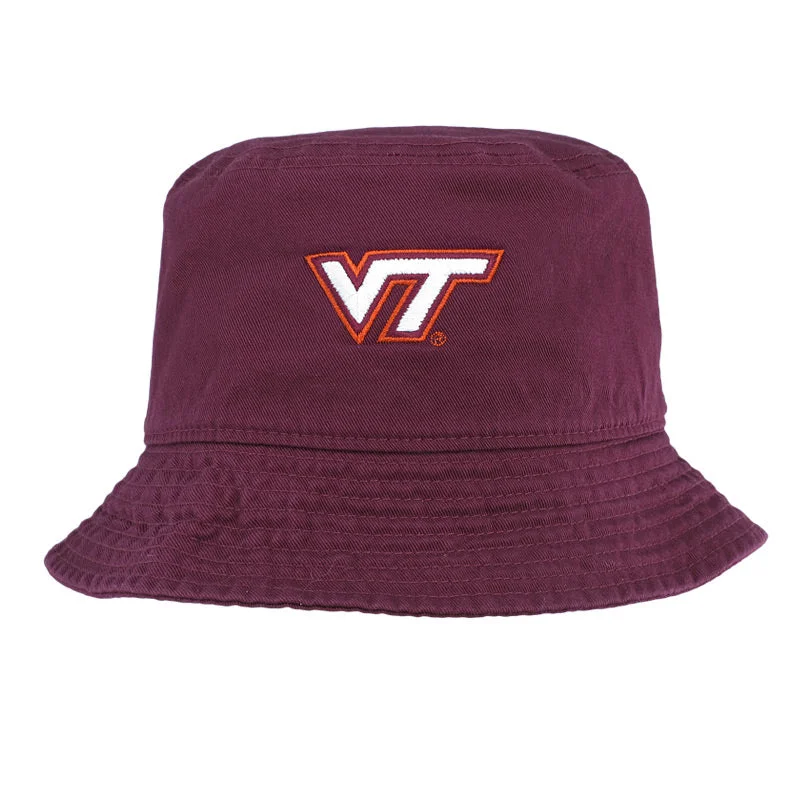 Waterproof hats-Virginia Tech Core Bucket Hat by Nike