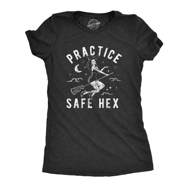 breathable T-shirt-Practice Safe Hex Women's T Shirt