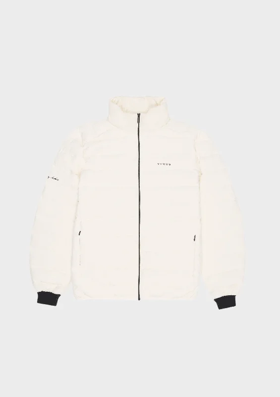 Windbreaker jacket-ECRU "CLUB" JACKET