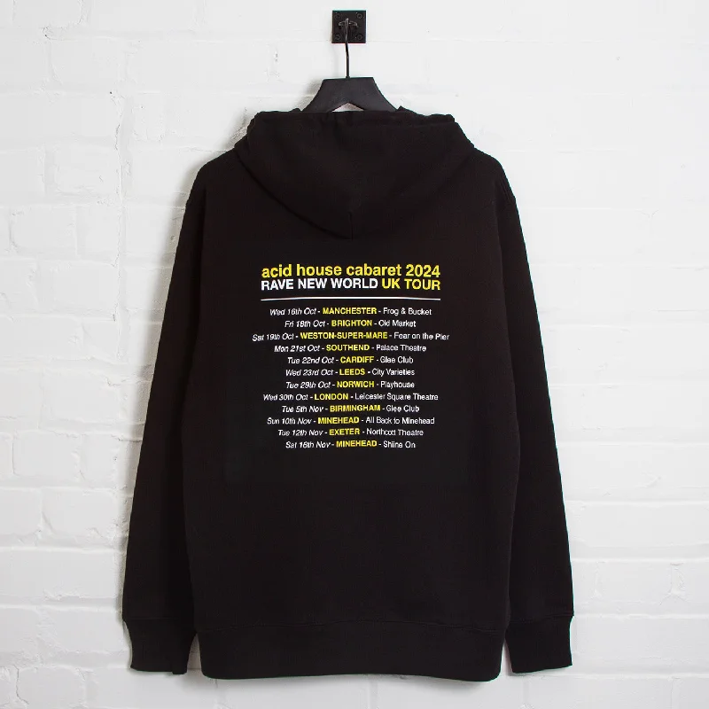 Short hoodie-RNW Tour - Pullover Hood - Black