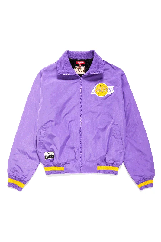 Outdoor waterproof jacket-Lakers Nylon Team Jacket