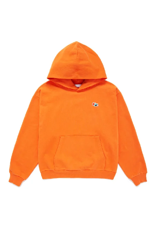 Winter hoodie-ME. Rose Hoodie Safety Orange